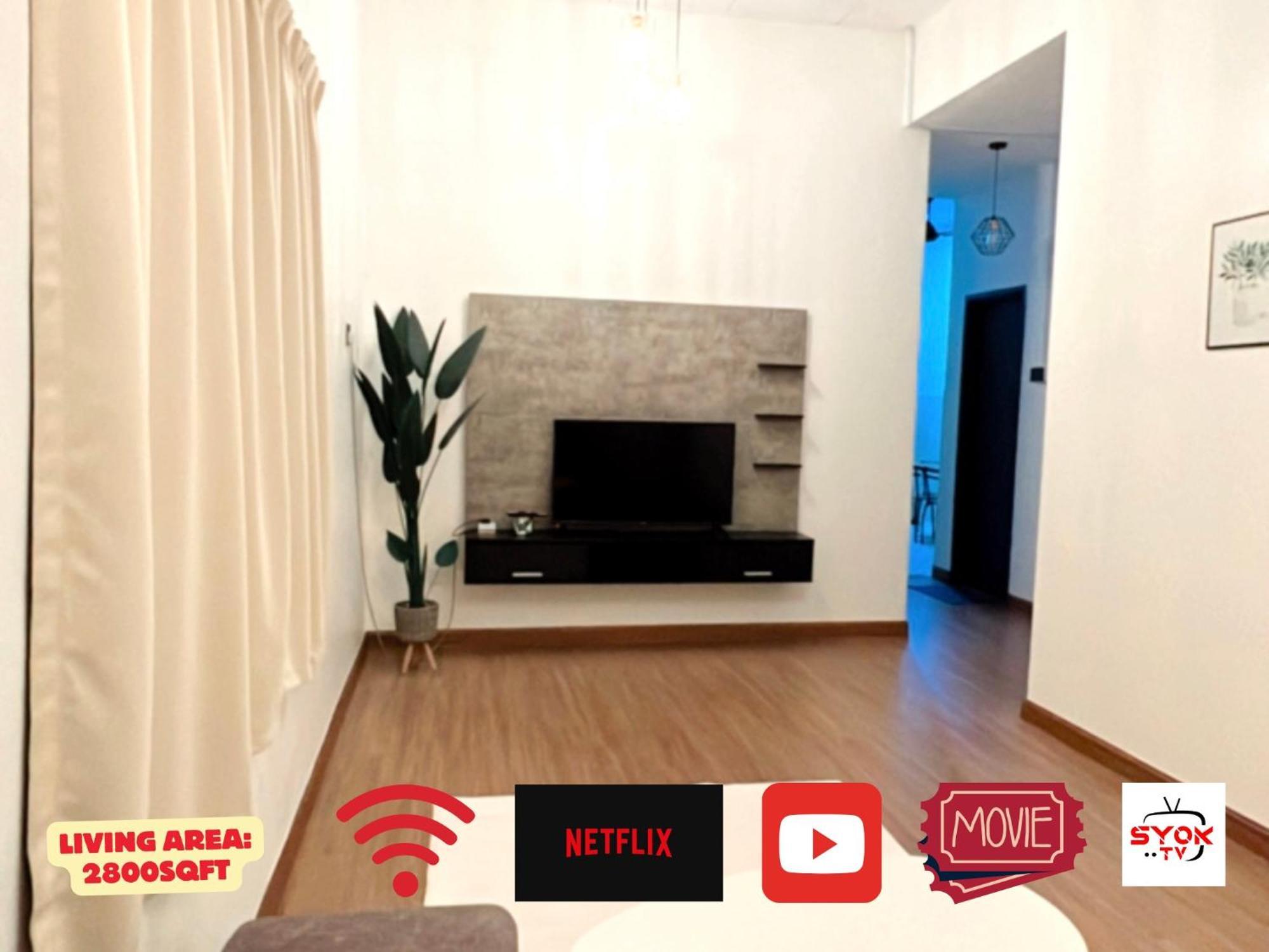 Quayside Cove Homestay - Corner House, Shah Alam Rimbayu Netflix Syok Tv Bbq Exteriér fotografie
